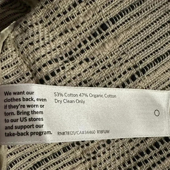 Eileen Fisher roundneck blazer jacket size M - Picture 9 of 11